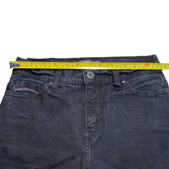 Levi’s Perfectly Slimming 512 Bootcut Black Jeans Size 6M EUC - Picture 6 of 8